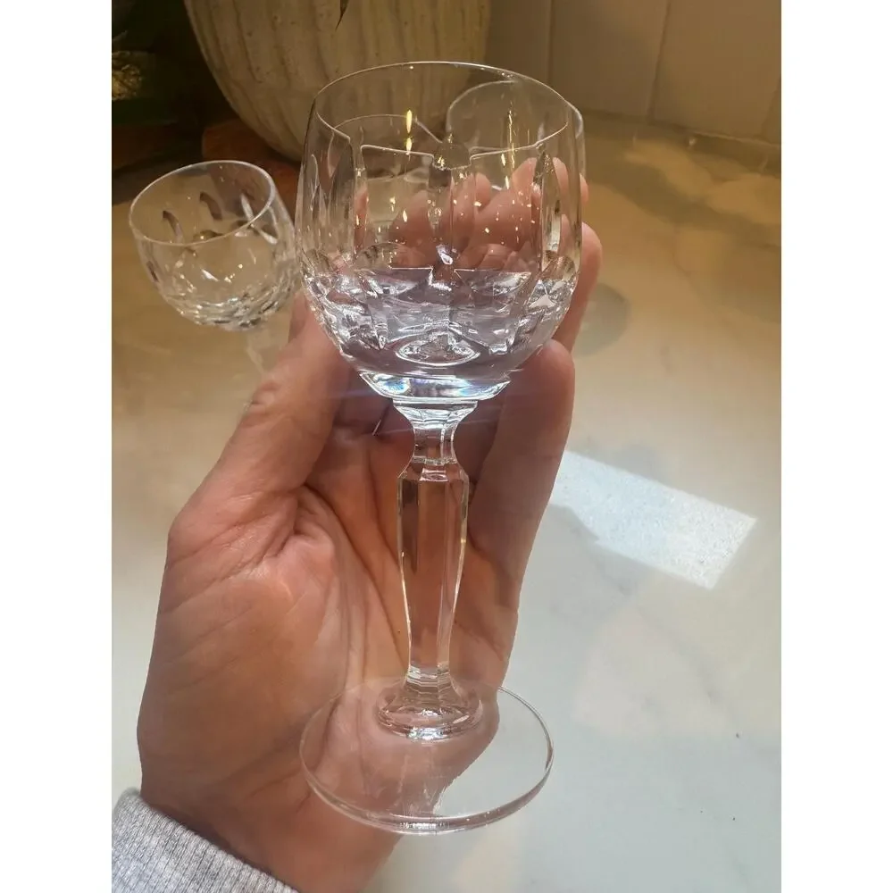 Vintage Set of 4 Waterford Crystal “Sheila” Cordial Liquor Glasses